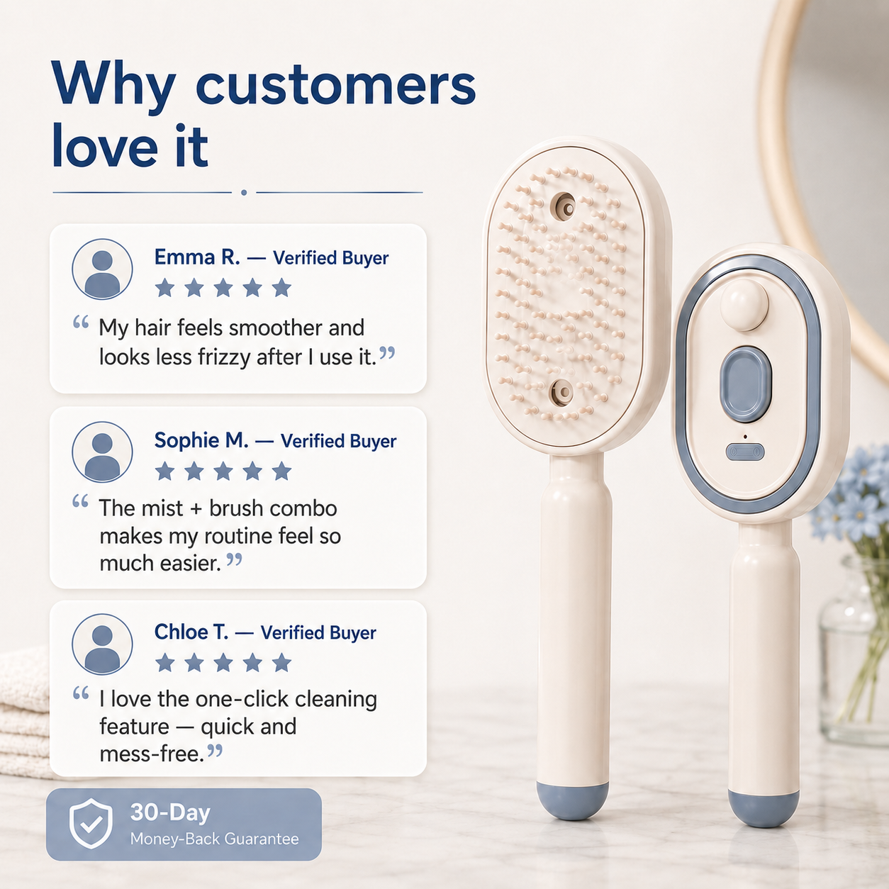 MistGlow Massage Comb