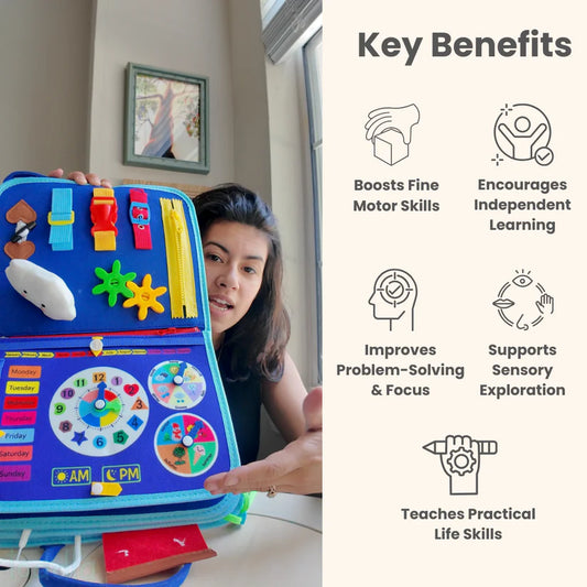 LittleHands Life Skills Board