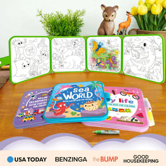 HushTime™ Mess Free Reusable Water Book