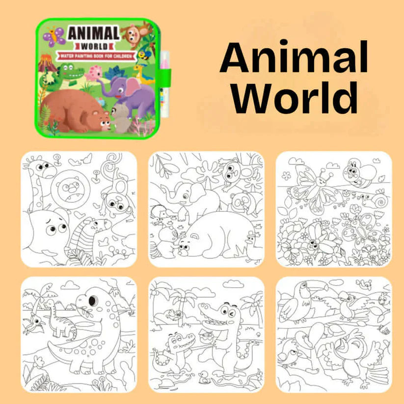 HushTime™ Mess Free Reusable Water Book