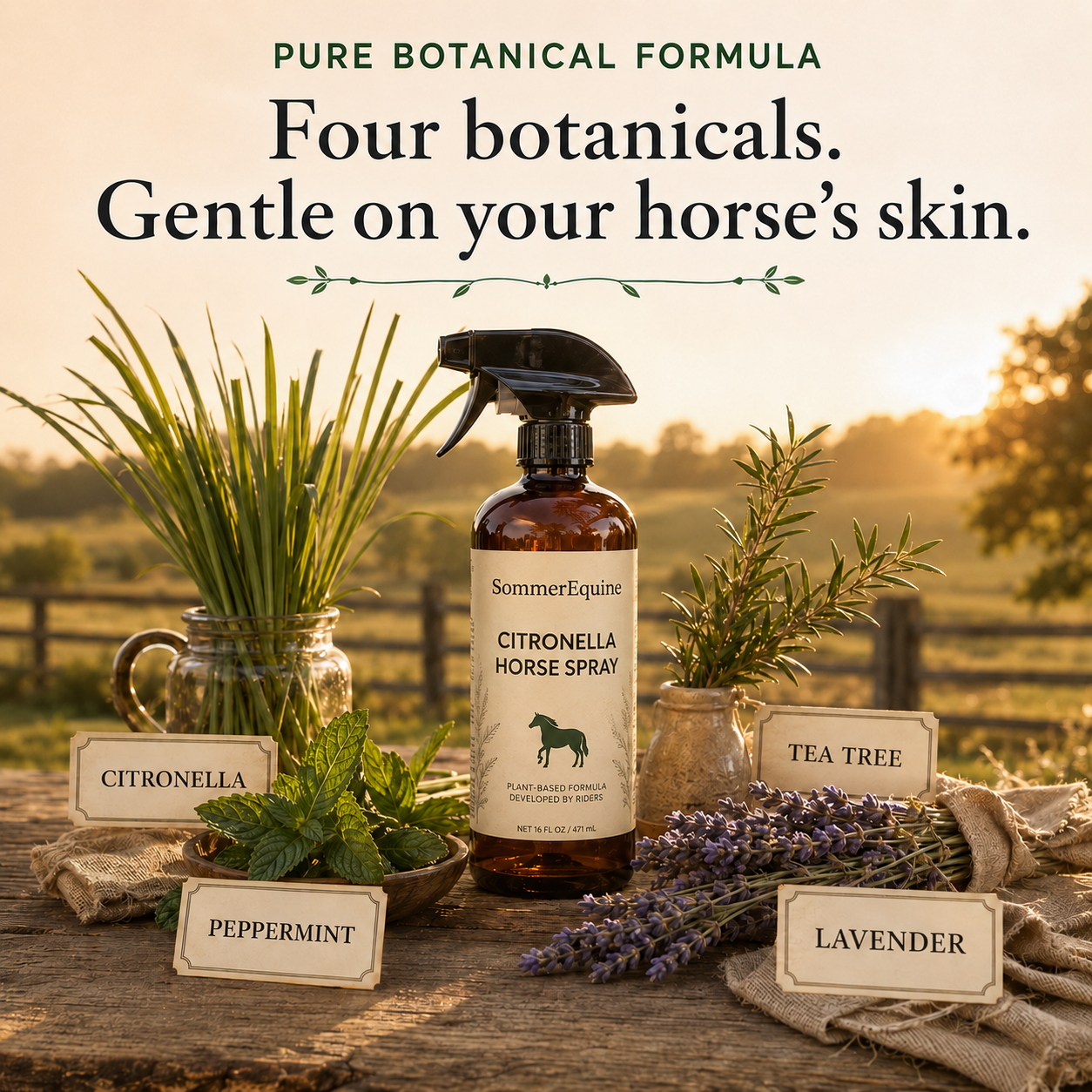 SommerEquine Horse & Pony Bug Repellent Spray