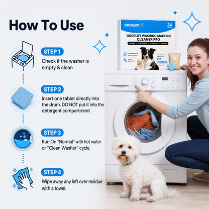 OdorLift Washing Machine Cleaner