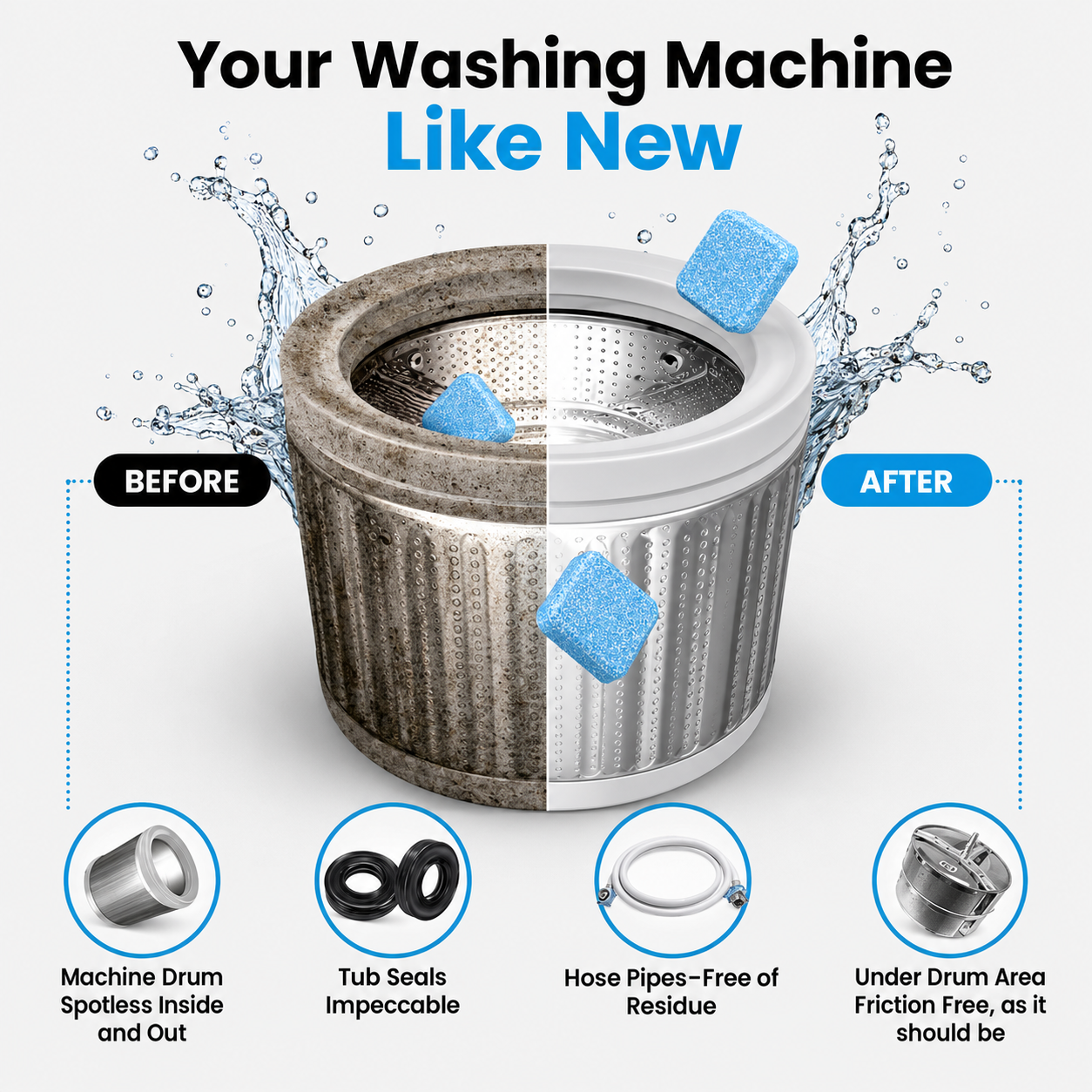 OdorLift Washing Machine Cleaner