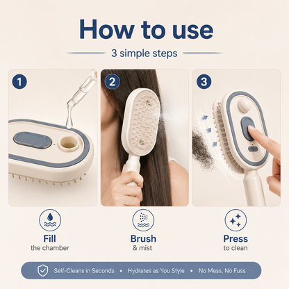 MistGlow Massage Comb