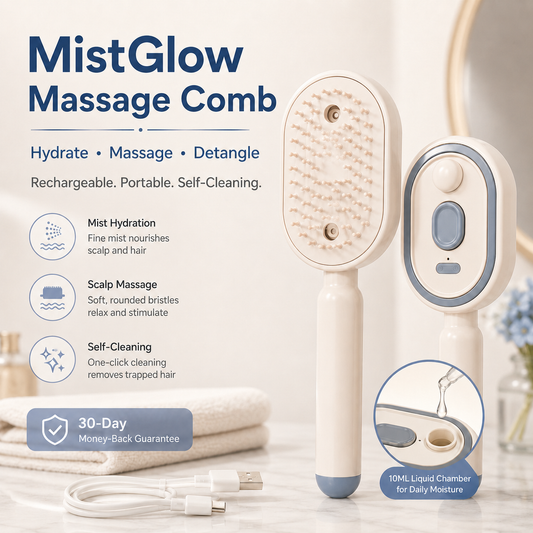 MistGlow Massage Comb