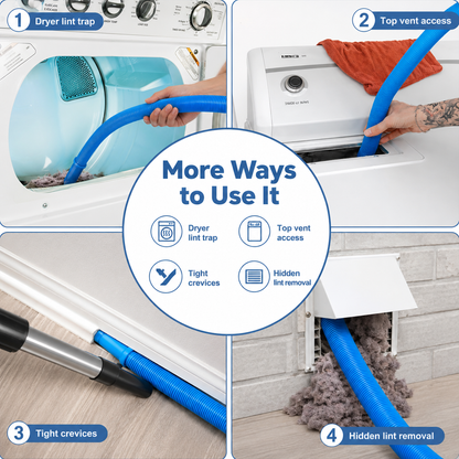 LintReach Dryer Vent Cleaning Attachment