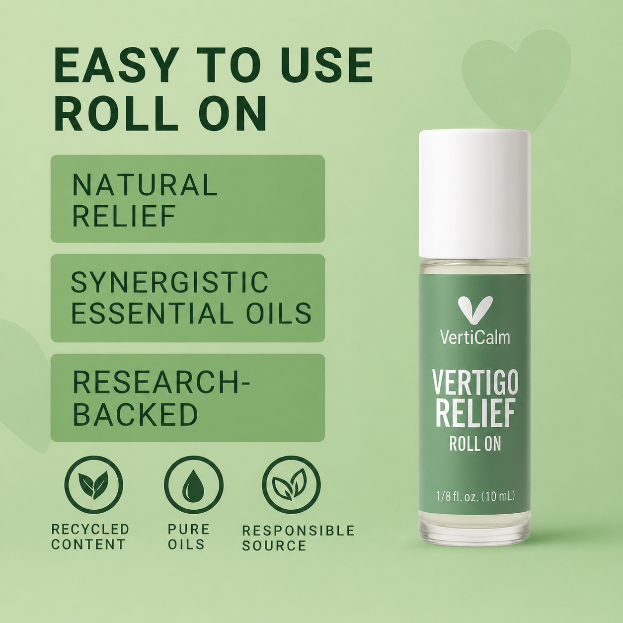 VertiCalm™ Dizziness & Nausea Roll-On